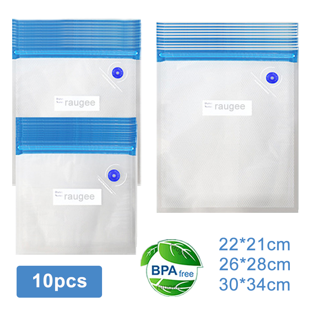 Food Storage Vacuum Seal - Bolsas de vacío reutilizables para envasado