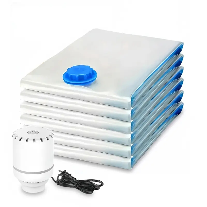 Food Storage Vacuum Seal - Bomba Eléctrica para Bolsas Comprimidas, Bomba