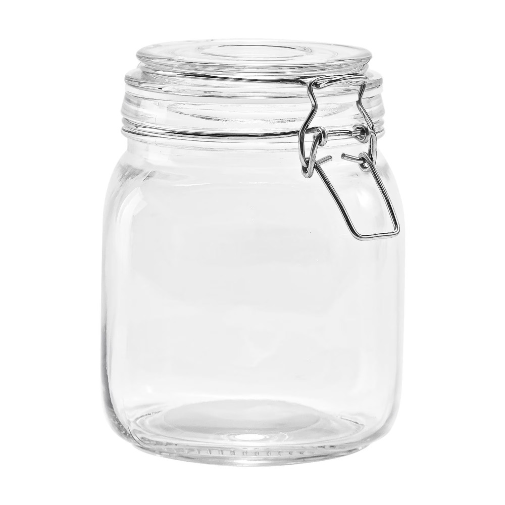 Food Storage Airtight - Recipiente de Vidrio para Almacenamiento de