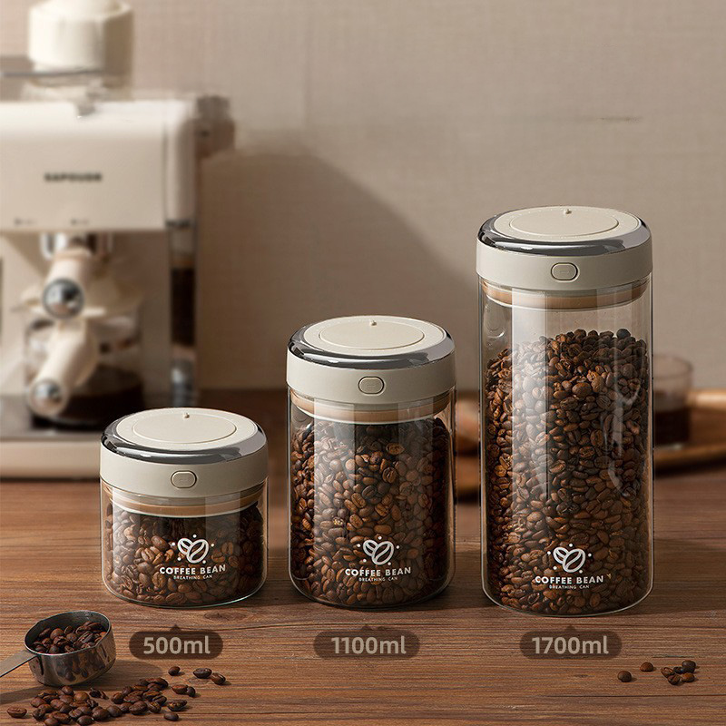 Food Storage Vacuum Seal - Recipiente de Vidrio para Almacenamiento de