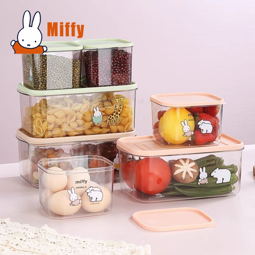 Food Storage No Pantry - Contenedores de Almacenamiento de Alimentos Kawaii