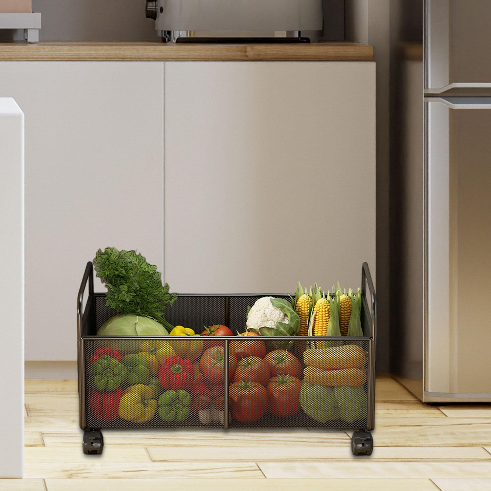 Carrito Organizador de Almacen - Food Storage On Wheels reseña y precio