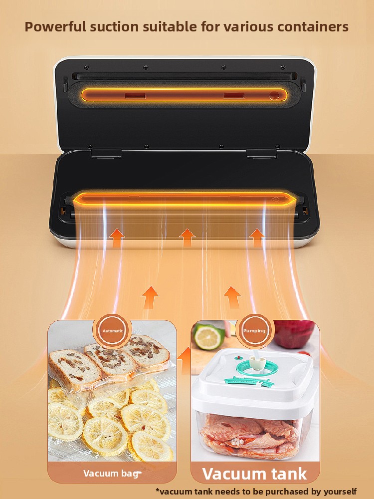 Mini Selladora al Vacío Automá - Food Storage Vacuum Seal reseña y precio