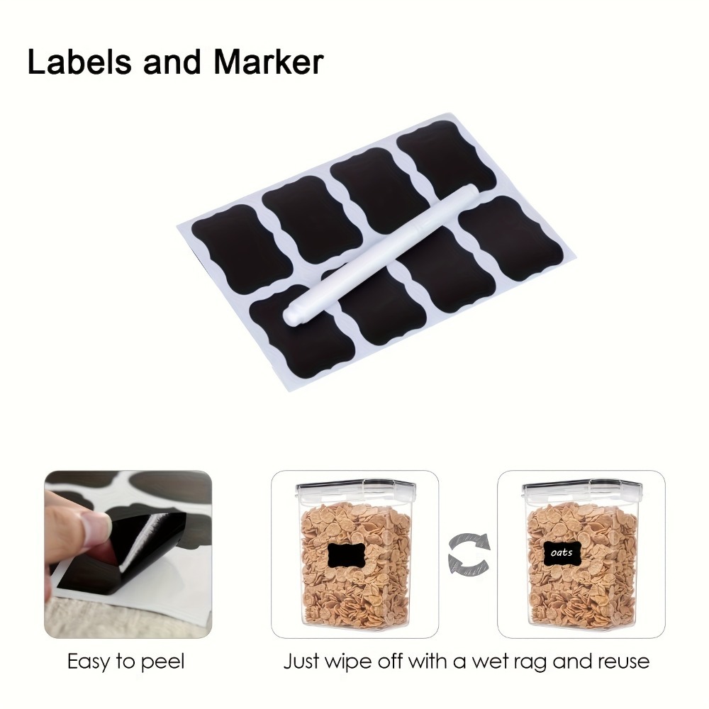 24 Recipientes para Almacenami - Food Storage Containers Set reseña y precio