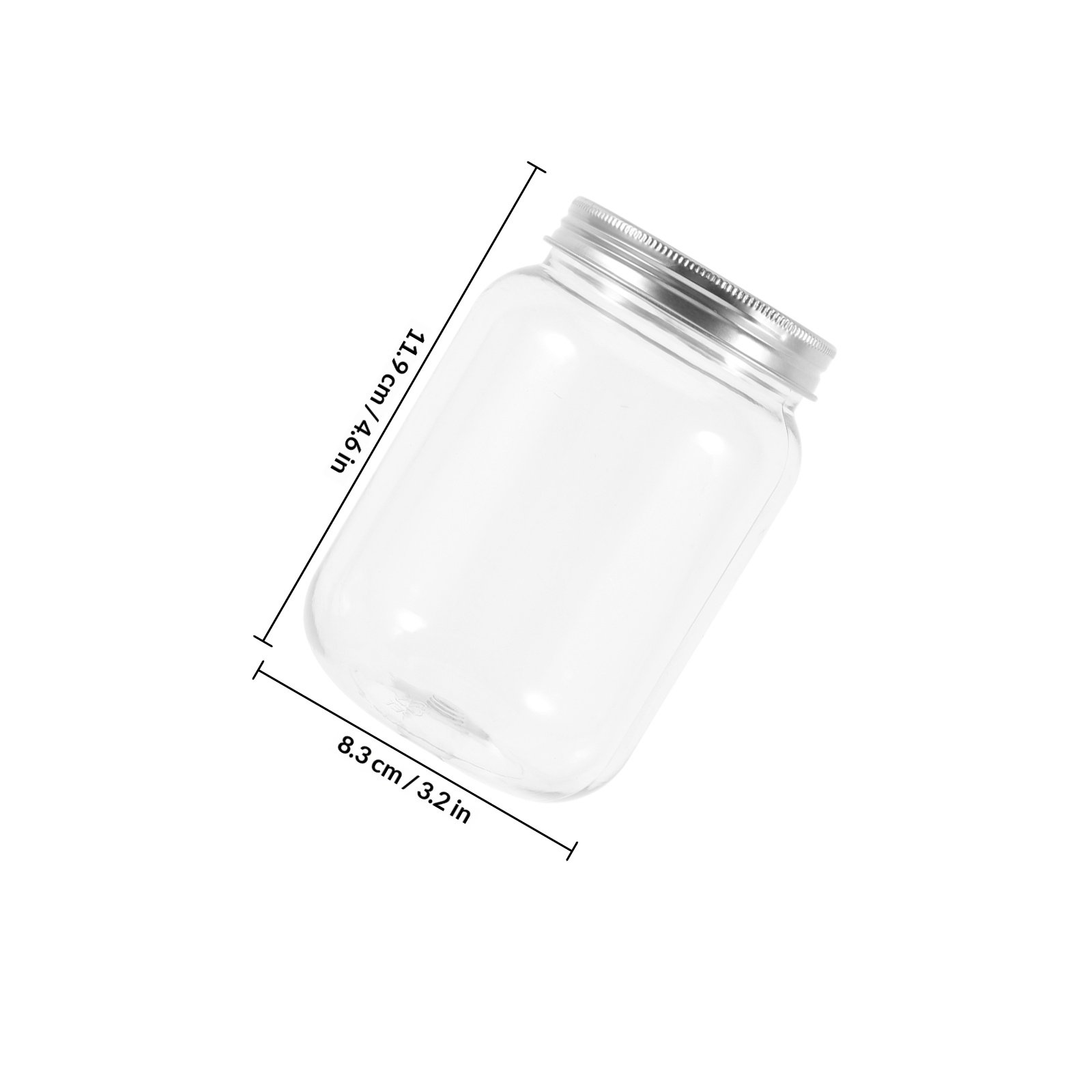 Juego de 4 Frascos de Plástico - Food Storage Airtight reseña y precio