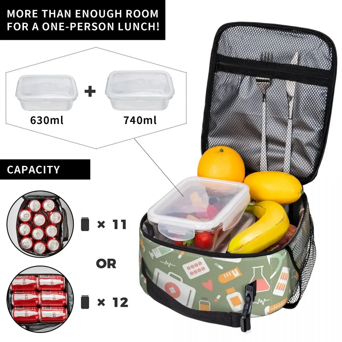 Bolsa térmica para el almuerzo - Food Storage In Cooler reseña y precio