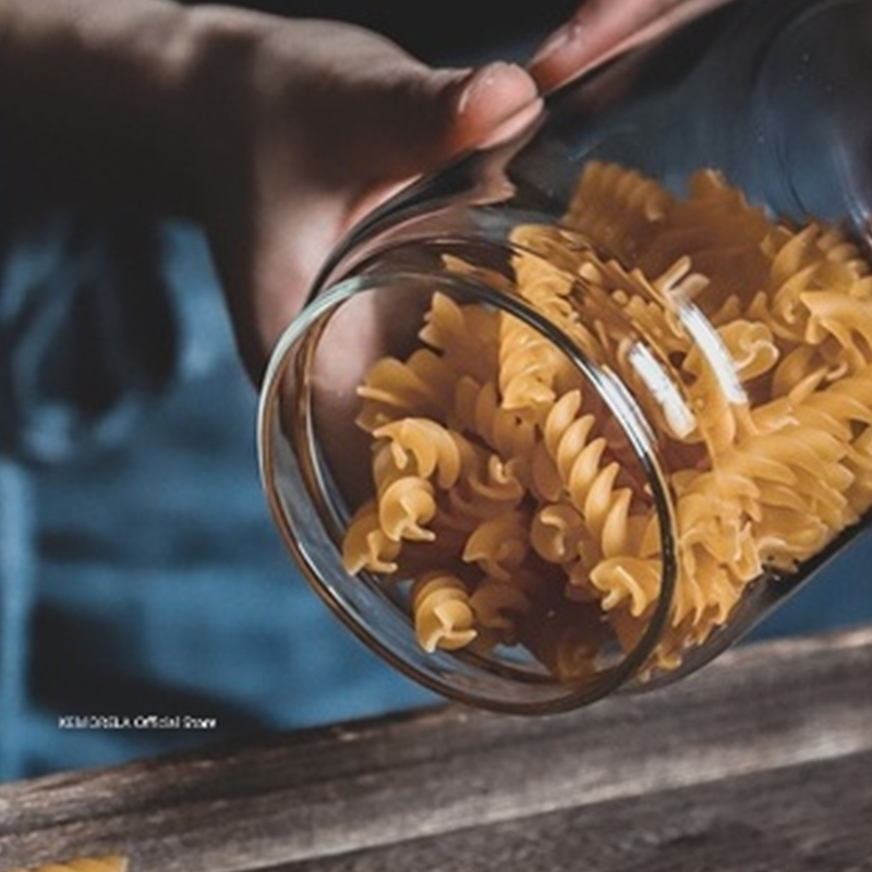Tapa de madera, recipiente her - Food Storage Glass Box reseña y precio