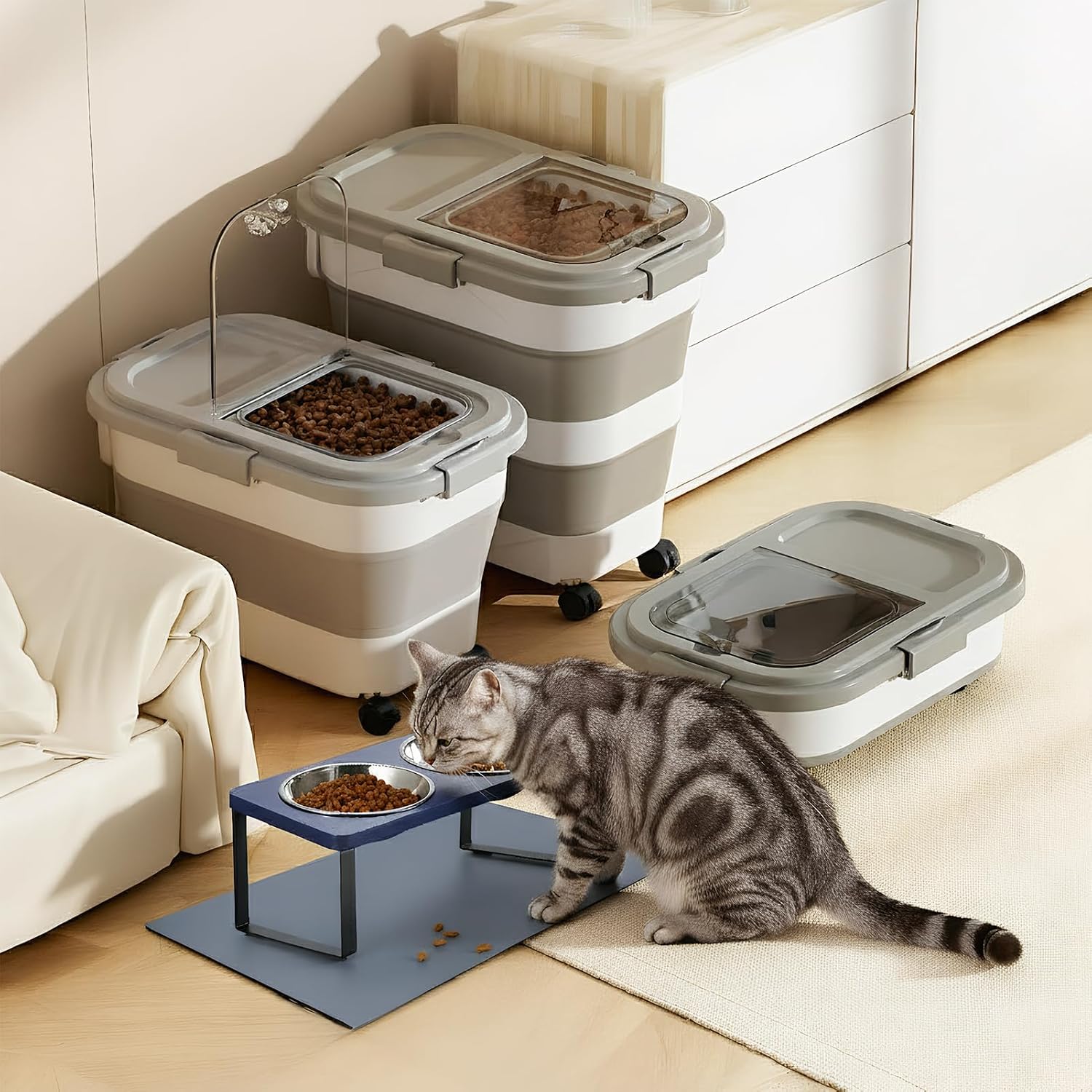 Contenedor Plegable para Almac - Food Storage On Wheels reseña y precio