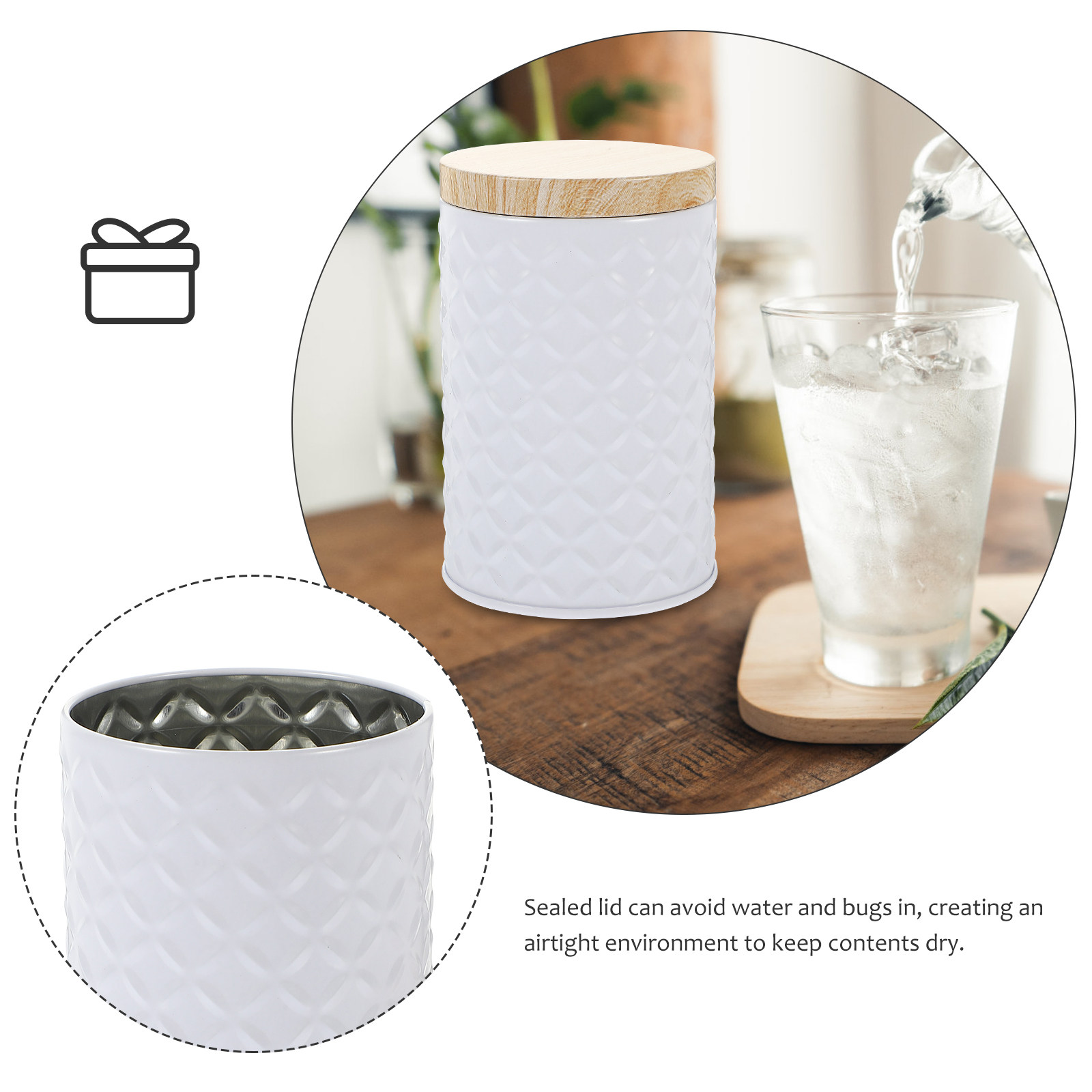 2 Recipientes de Almacenamient - Food Storage Airtight reseña y precio
