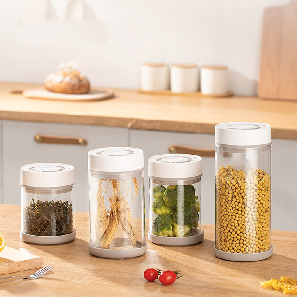Tarro de vidrio a prueba de hu - Food Storage Containers Set reseña y precio