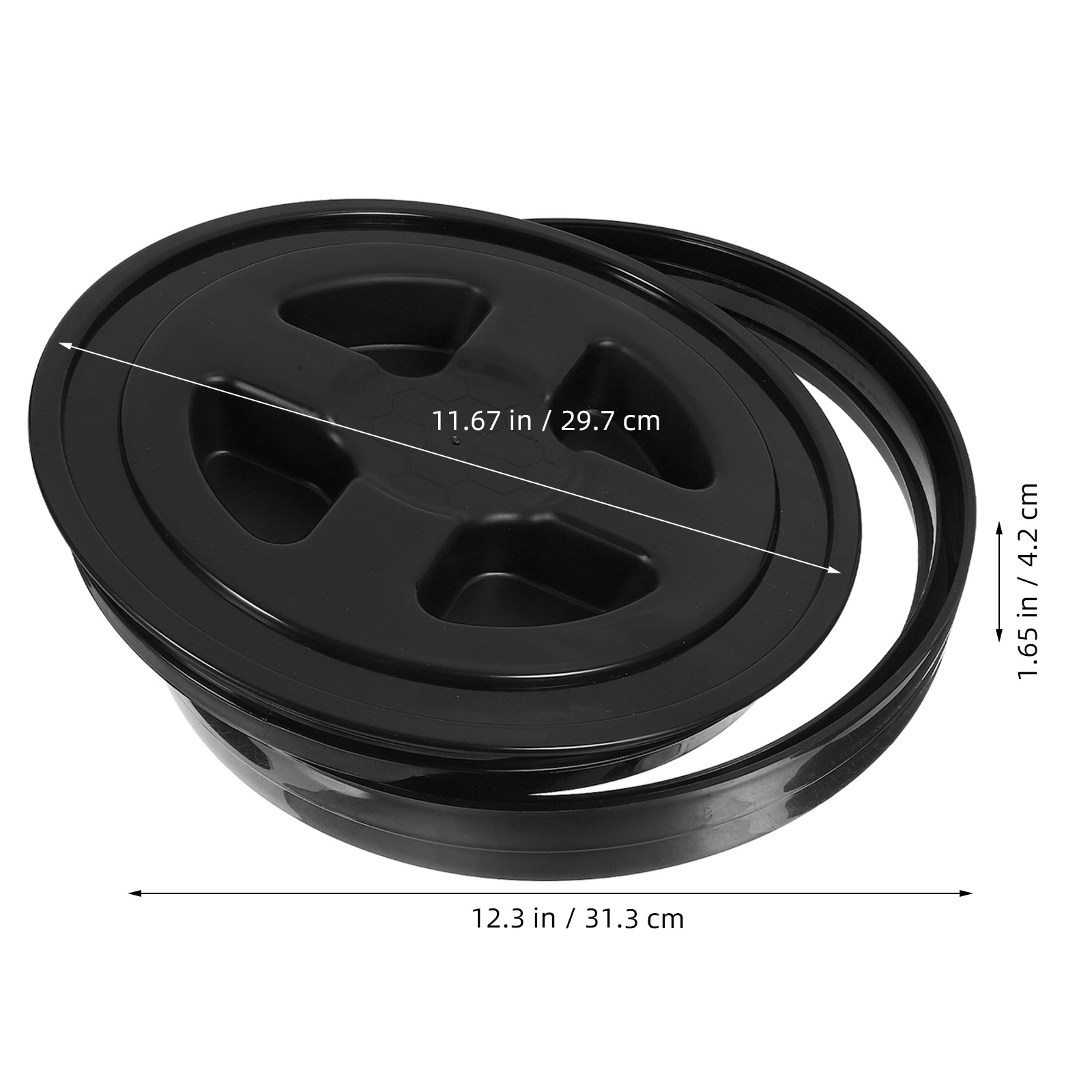 2 piezas de tapas de cubo con  - Food Storage Airtight reseña y precio
