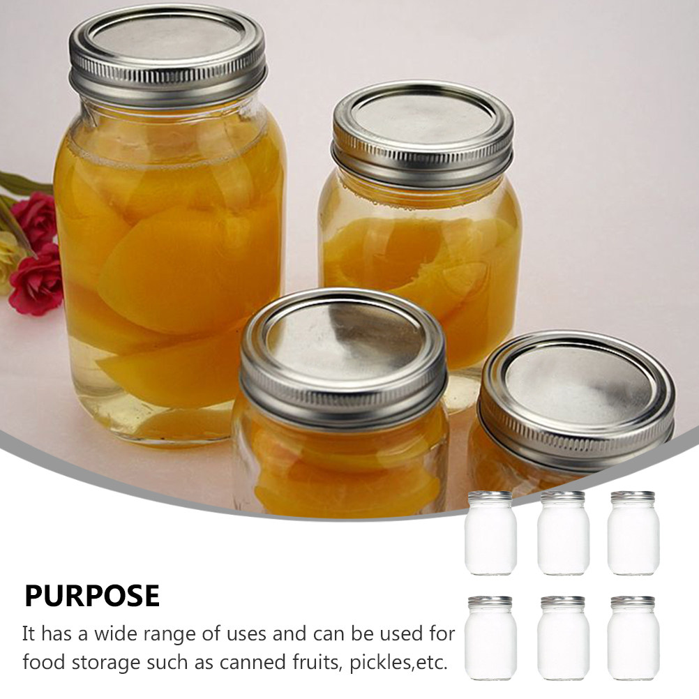 Juego de 6 Frascos de Vidrio T - Food Storage Airtight reseña y precio