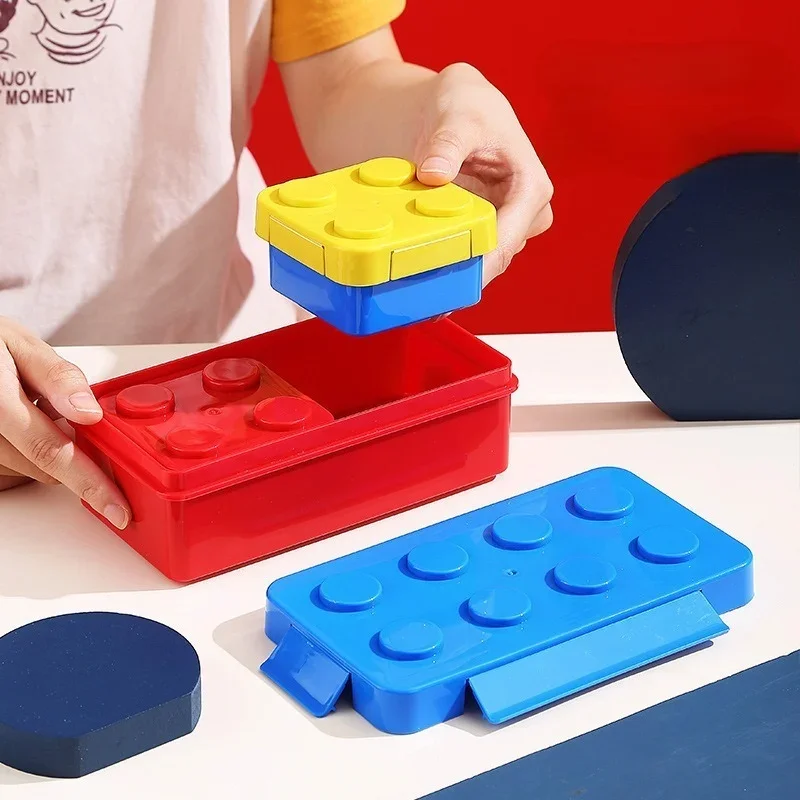 Fiambrera de bloques de constr - Food Storage Building reseña y precio