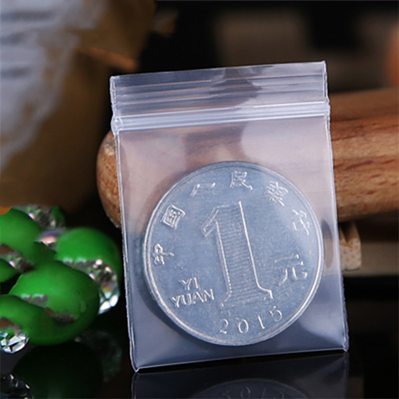 100 piezas transparente Mini p - Food Storage Zipper Bags reseña y precio