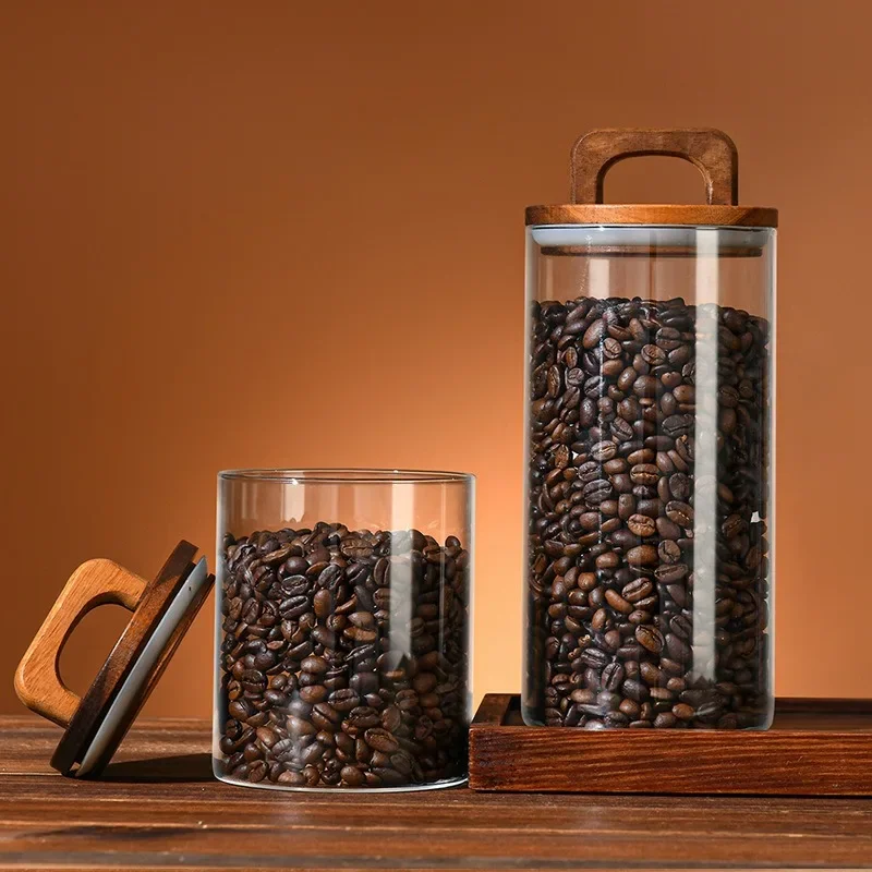 Tarro de vidrio transparente c - Food Storage Glass Box reseña y precio