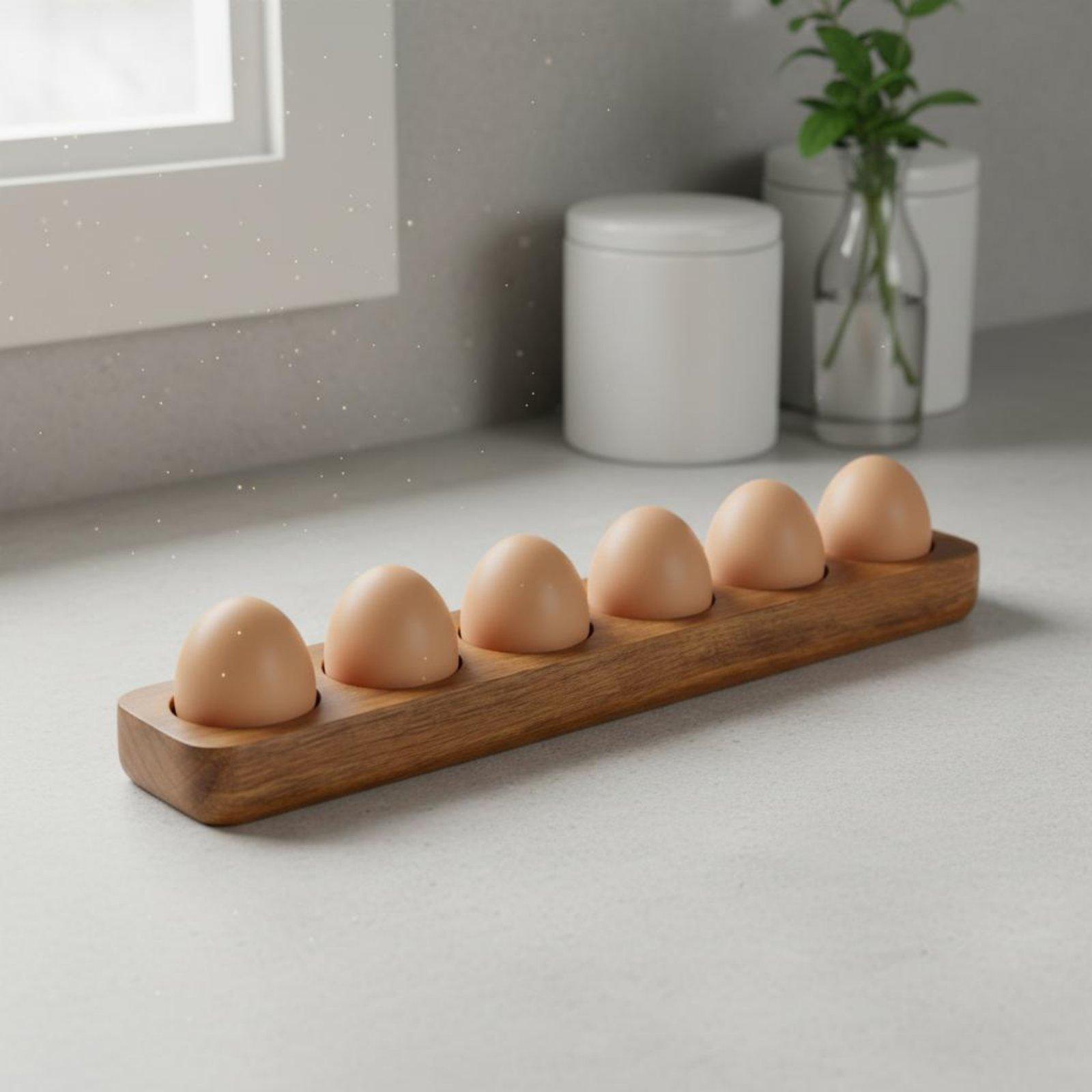 Soporte de Madera para Huevos, - Food Storage Building reseña y precio