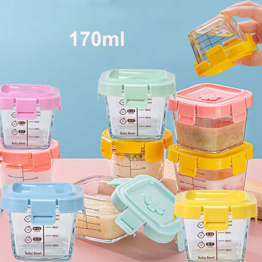 Caja de almacenamiento de alim - Food Storage Glass Box reseña y precio