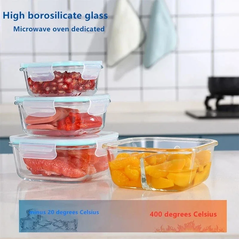 Recipiente de Vidrio para Cons - Food Storage Glass Box reseña y precio