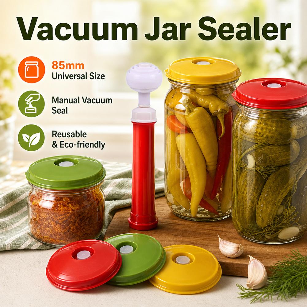 Tapas para frascos con sellado - Food Storage Vacuum Seal reseña y precio
