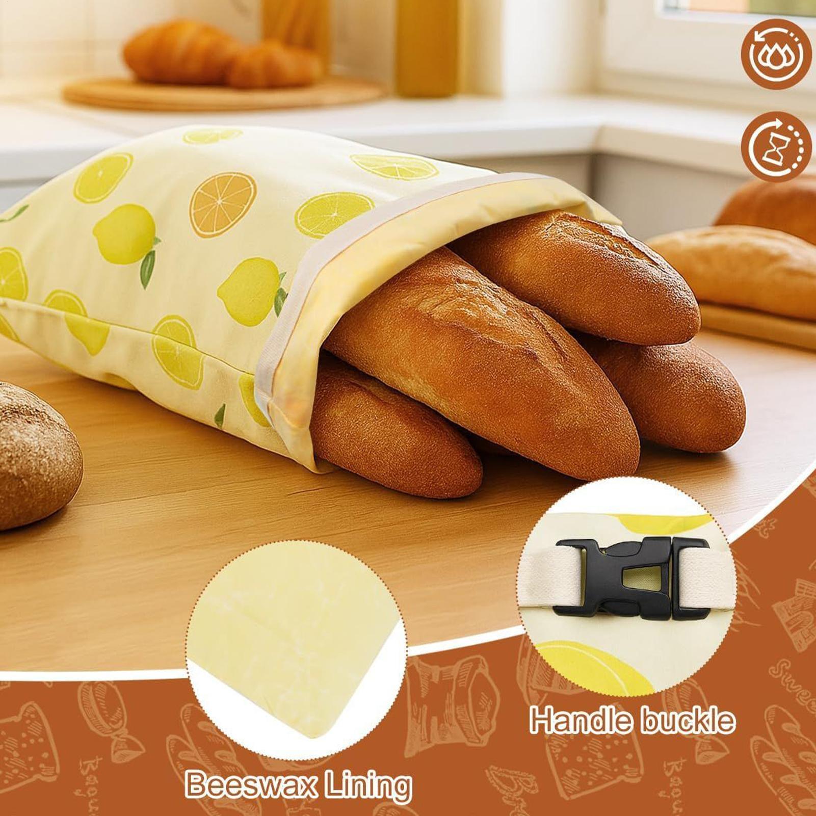 Bolsas de pan reutilizables, b - Food Storage Bag reseña y precio