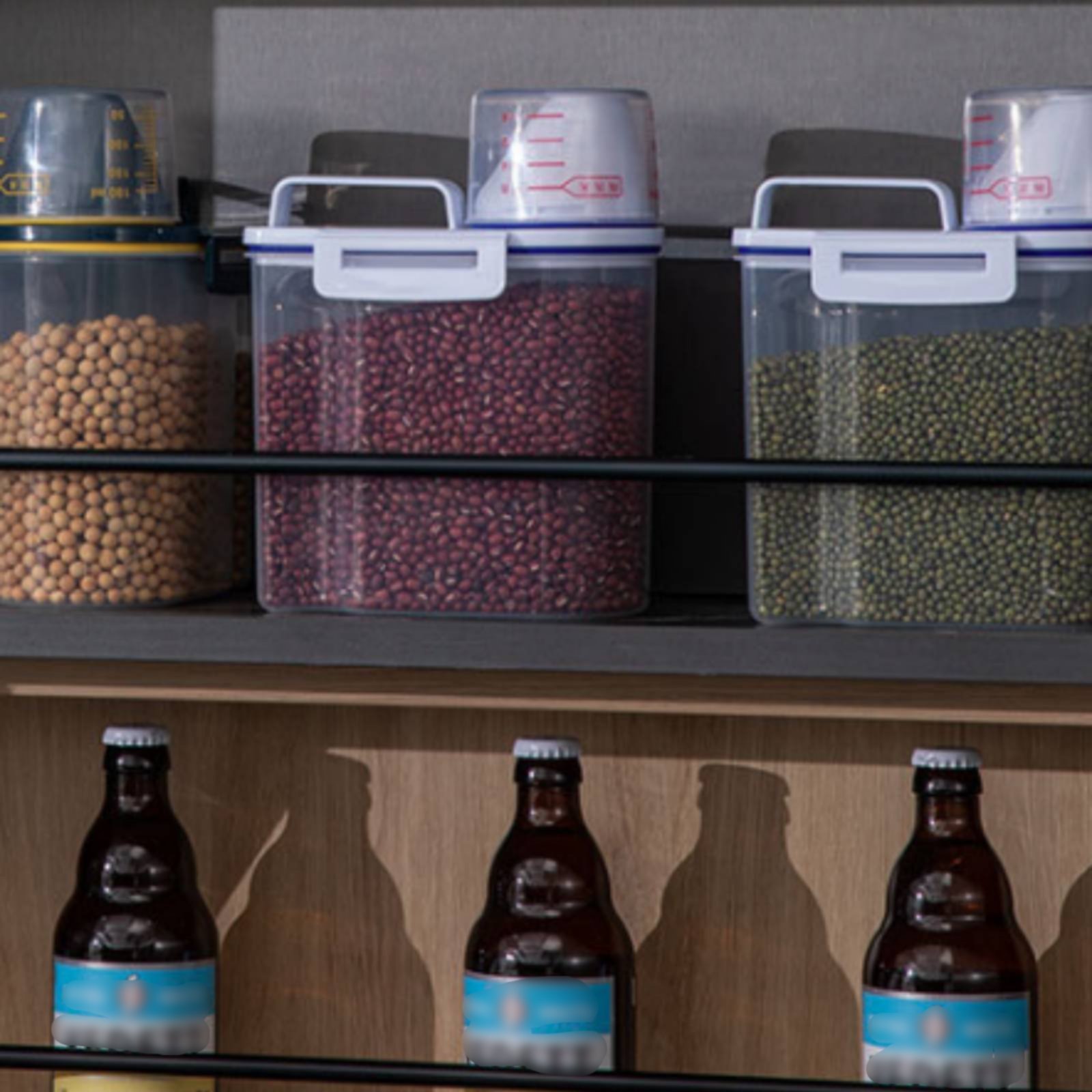 Contenedor de Almacenamiento d - Food Storage Airtight reseña y precio