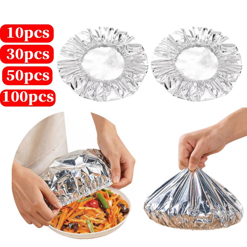 10-100 unidades de cubiertas d - Food Storage Bag reseña y precio