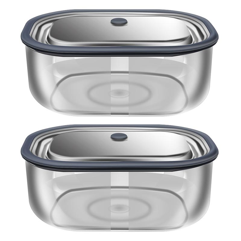 Fiambrera rectangular de vidri - Food Storage Glass Box reseña y precio