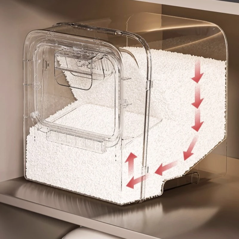 ‌ Contenedor de Arroz Cuadrado - Food Storage No Pantry reseña y precio
