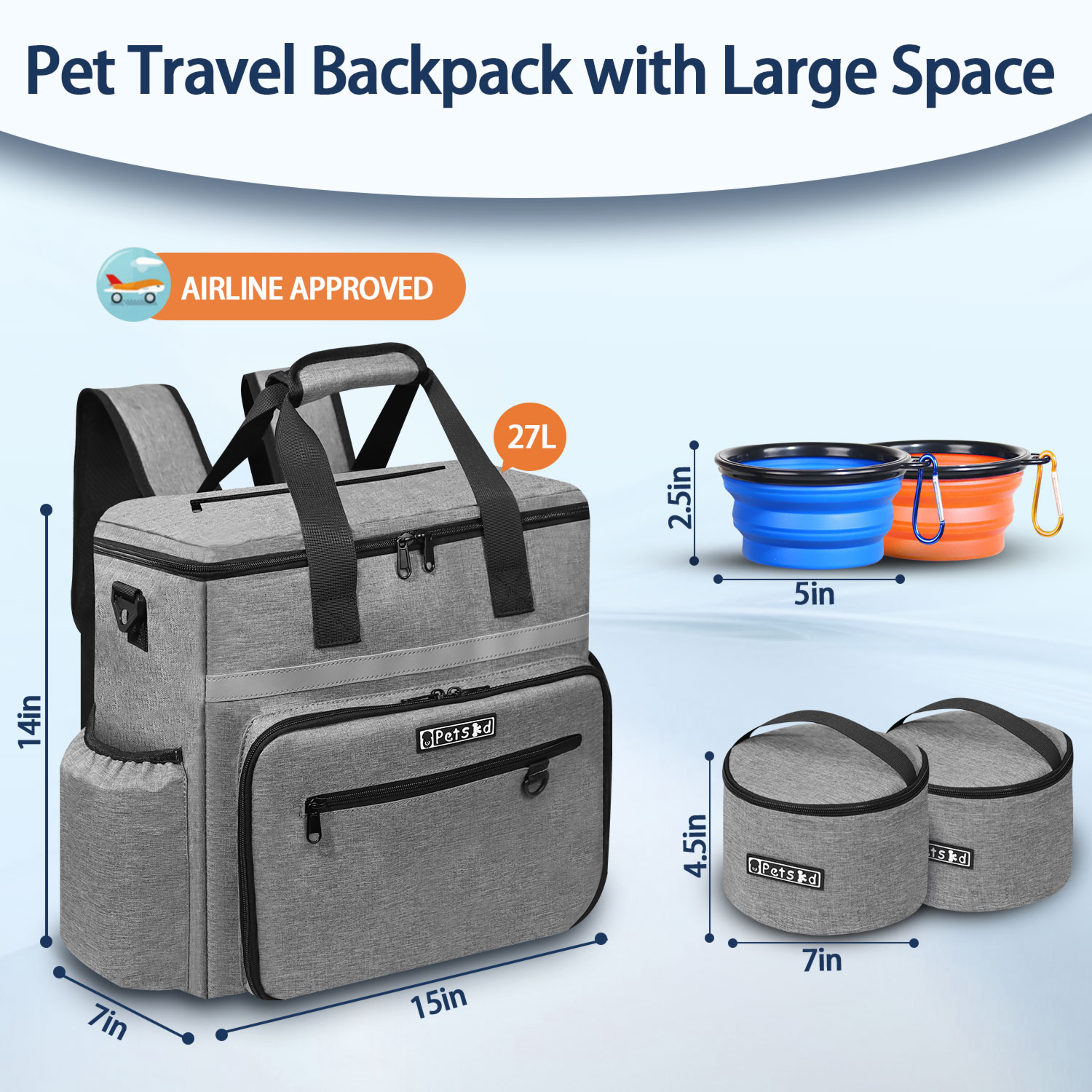 Petskd-Bolsa organizadora para - Food Storage Zipper Bags reseña y precio
