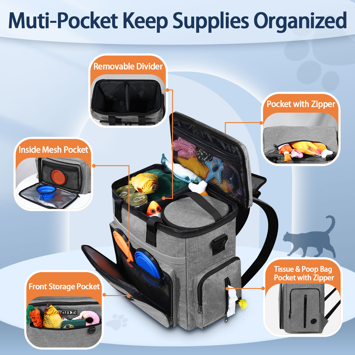 Petskd-Bolsa organizadora para - Food Storage Zipper Bags reseña y precio