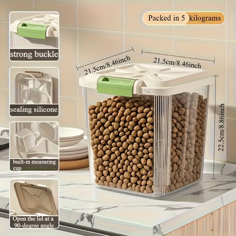 Contenedor de almacenamiento d - Food Storage On Wheels reseña y precio