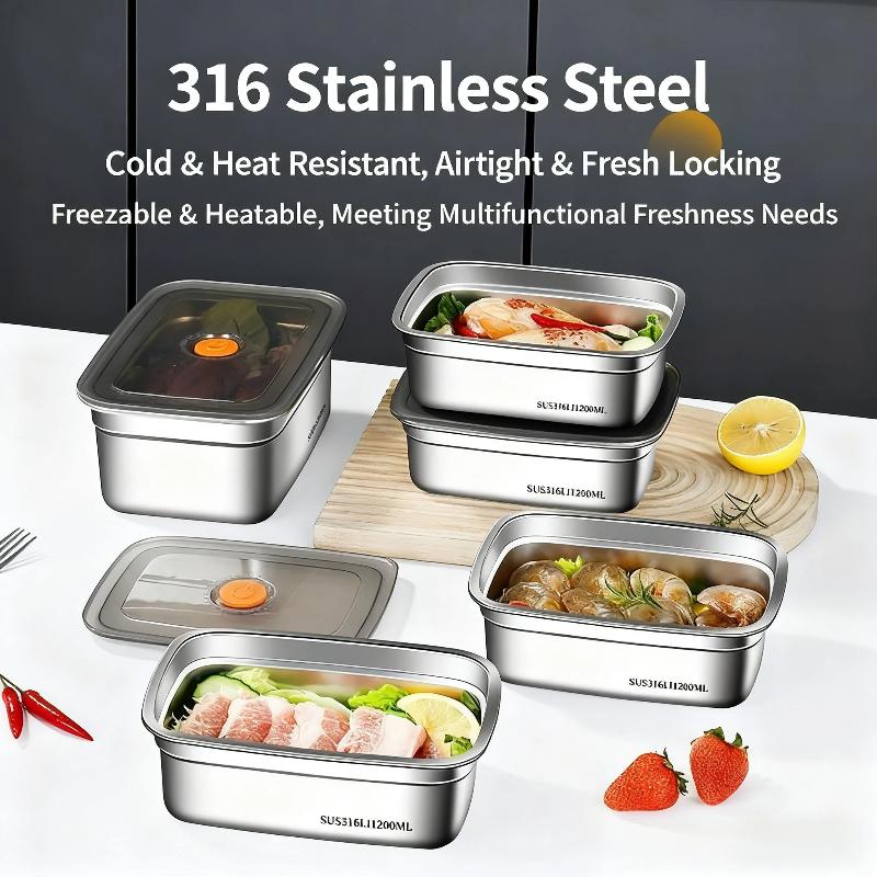 Lonchera Hermética de Acero In - Food Storage Box Large reseña y precio