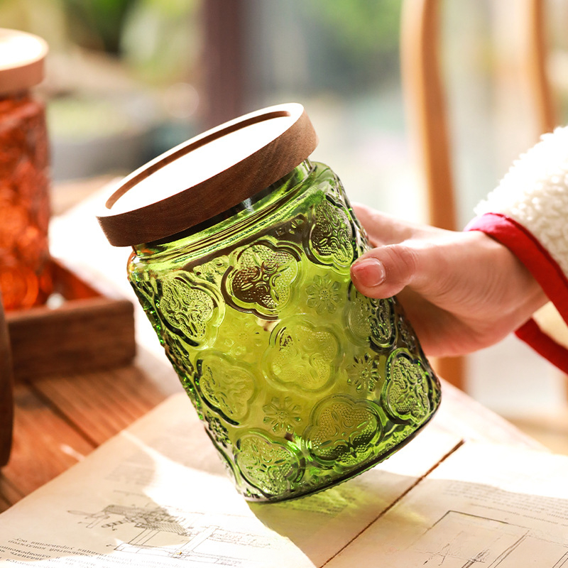 Tarro de almacenamiento de vid - Food Storage Glass Box reseña y precio