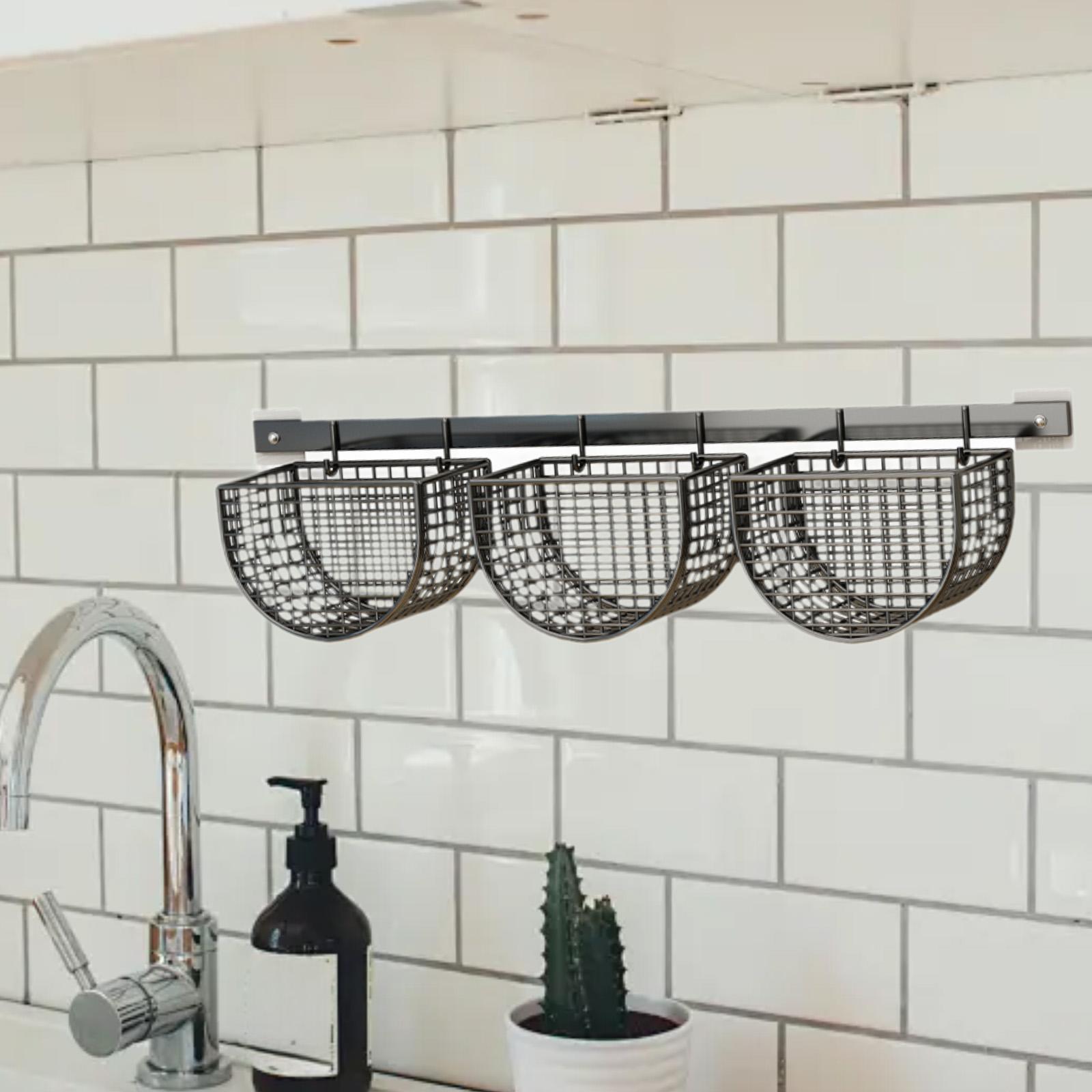 Organizador de Pared Metálico, - Food Storage No Pantry reseña y precio