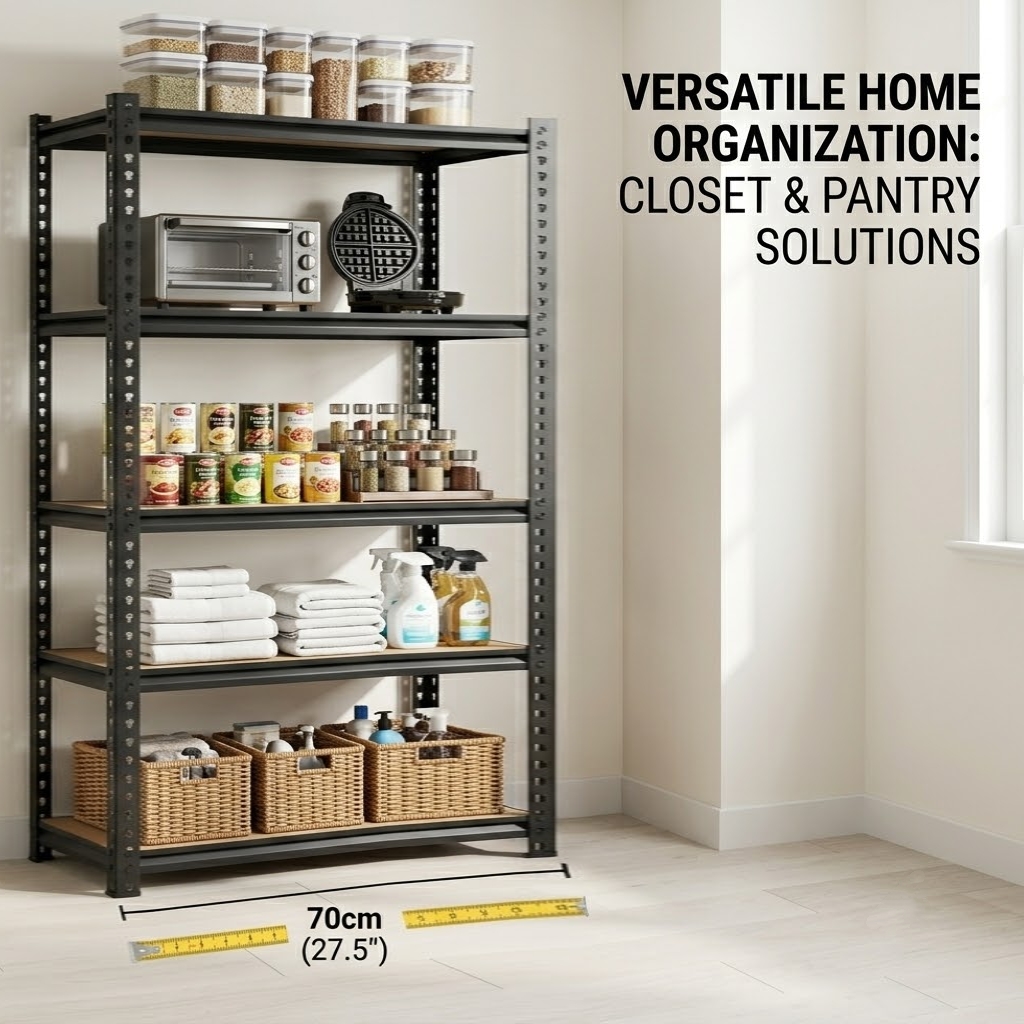 Estantería Metálica Delgada de - Food Storage No Pantry reseña y precio