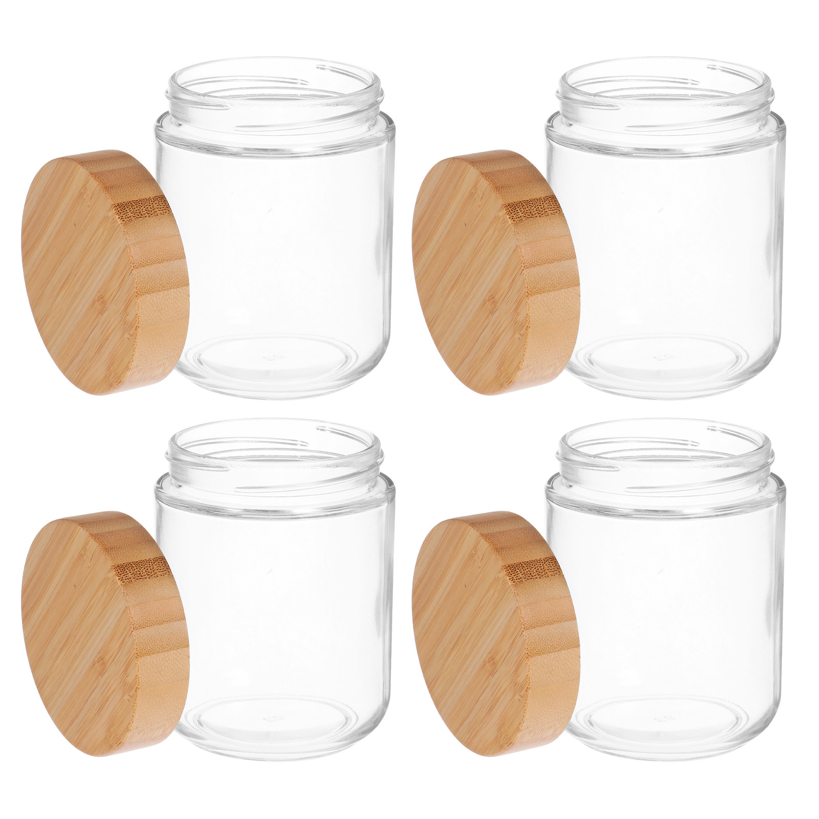 4 Frascos de Vidrio para Almac - Food Storage Airtight reseña y precio