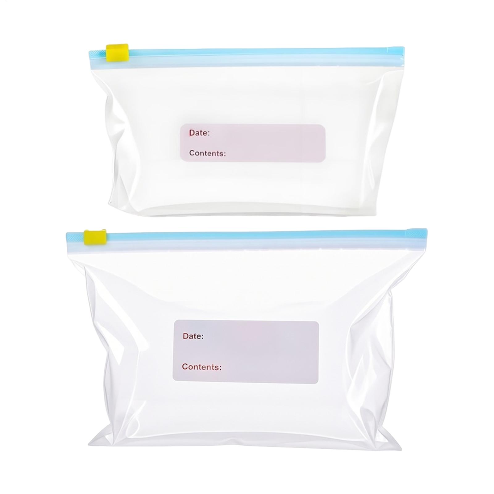 Bolsas para almacenar alimento - Food Storage Zipper Bags reseña y precio